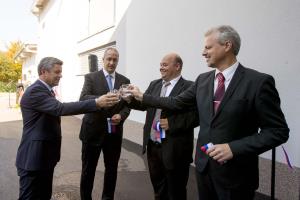 otvoritev crpalisca v planini, Foto atelje Postojna24